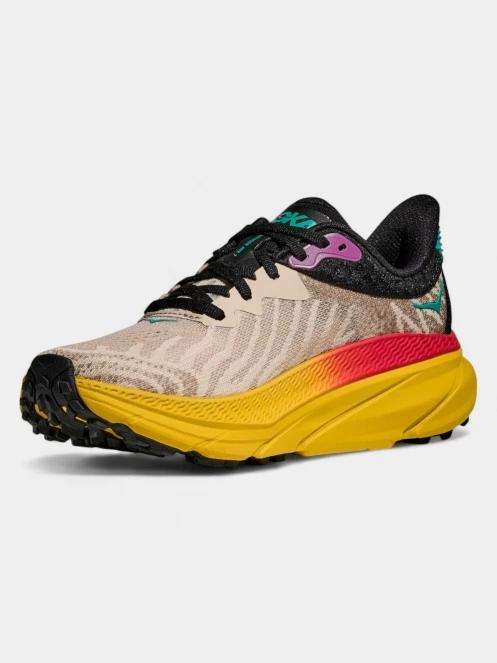 Hoka Challanger 7 női terepfutó cipő homok színben 5
