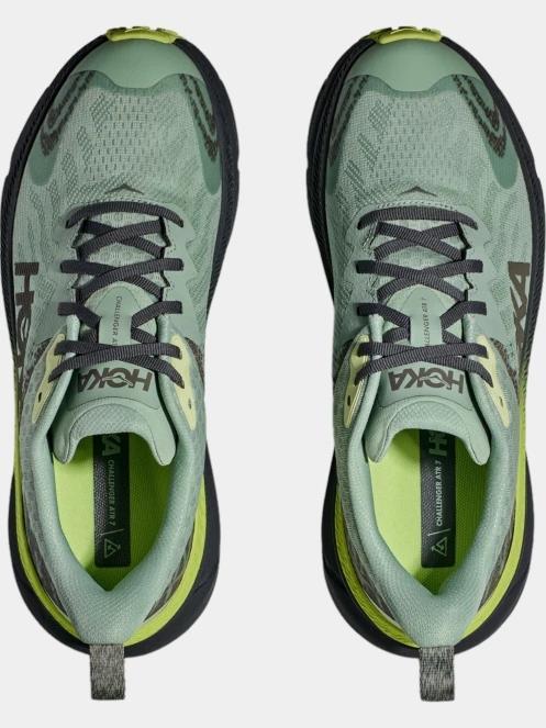Hoka Challenger ATR 7 GTX férfi terepfutó cipő zöld színben 8
