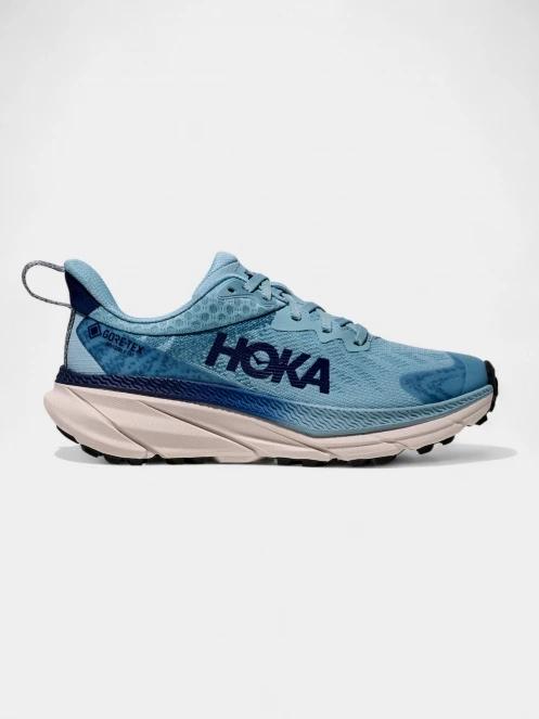 Hoka Challanger 7 GTX női terepfutó cipő világoskék színben 3