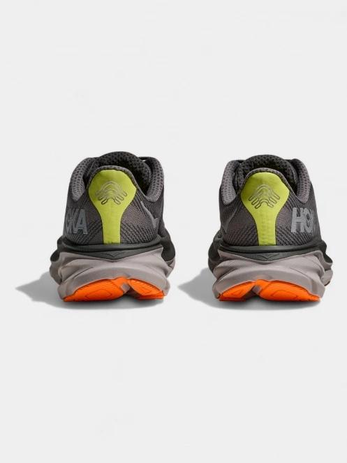 Hoka Clifton 9 GTX férfi aszfalt futócipő szürke színben 7