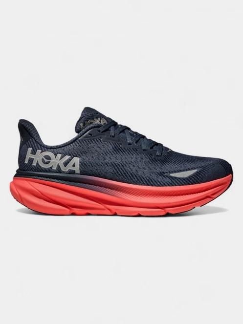 Hoka Clifton 9 GTX női aszfalt futócipő sötétkék színben 3
