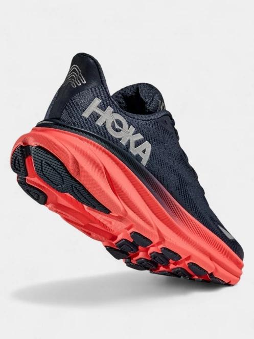 Hoka Clifton 9 GTX női aszfalt futócipő sötétkék színben 6