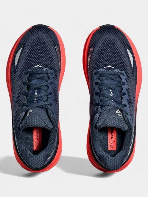 Hoka Clifton 9 GTX női aszfalt futócipő sötétkék színben 8