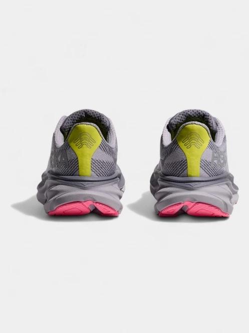 Hoka Clifton 9 GTX női aszfalt futócipő szürke színben 7