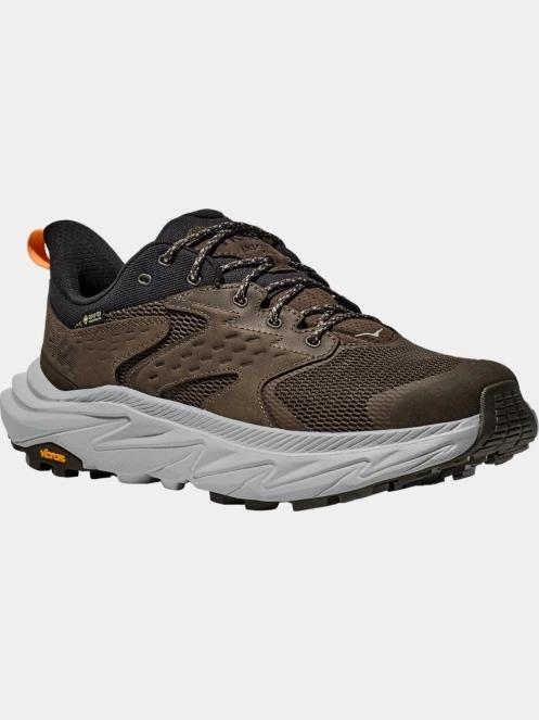 Hoka Anacapa 2 Low GTX férfi túracipő barna színben 2