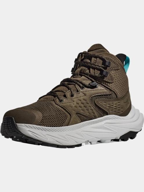 Hoka Anacapa 2 Mid GTX férfi túracipő barna színben 5