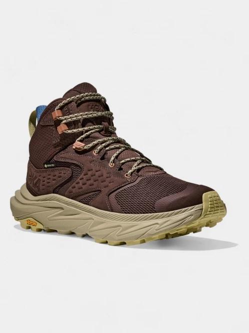 Hoka Anacapa 2 Mid GTX férfi túrabakancs barna színben 2