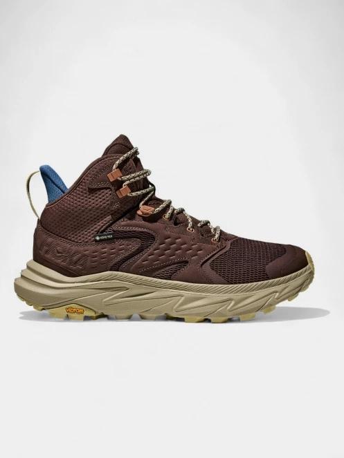 Hoka Anacapa 2 Mid GTX férfi túrabakancs barna színben 3