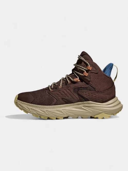 Hoka Anacapa 2 Mid GTX férfi túrabakancs barna színben 4