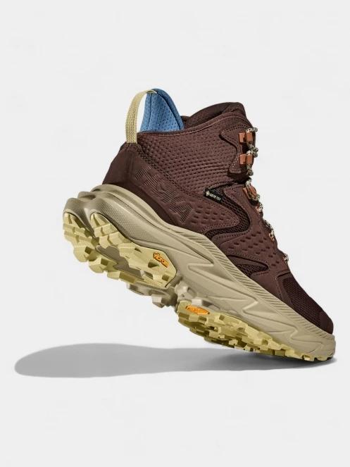Hoka Anacapa 2 Mid GTX férfi túrabakancs barna színben 6
