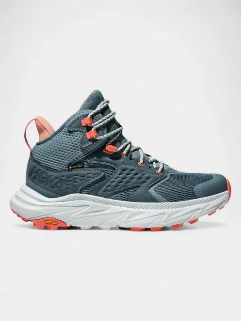 Hoka Anacapa 2 MID GTX női túrabakancs szürke színben 3