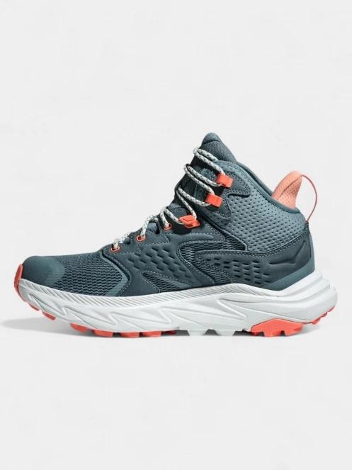 Hoka Anacapa 2 MID GTX női túrabakancs szürke színben 4