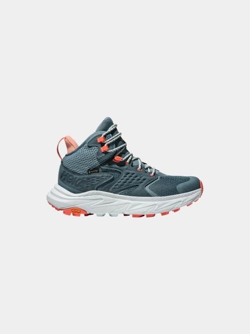 Hoka Anacapa 2 Mid GTX női túrabakancs kék színben 2