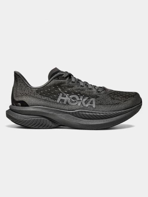 Hoka Mach 6 férfi aszfalt futócipő fekete színben 3