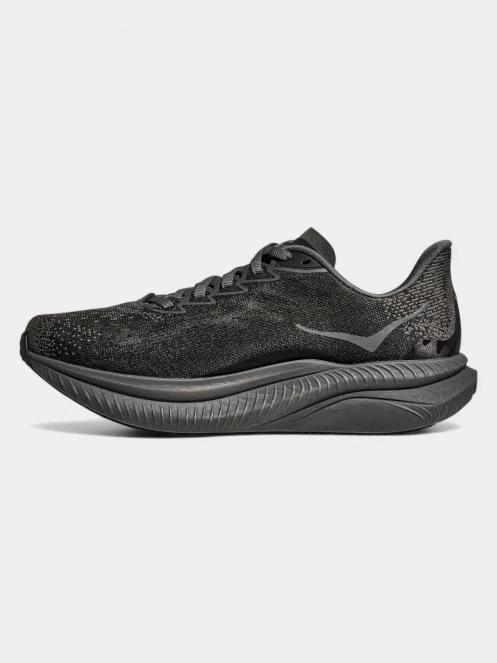 Hoka Mach 6 férfi aszfalt futócipő fekete színben 4