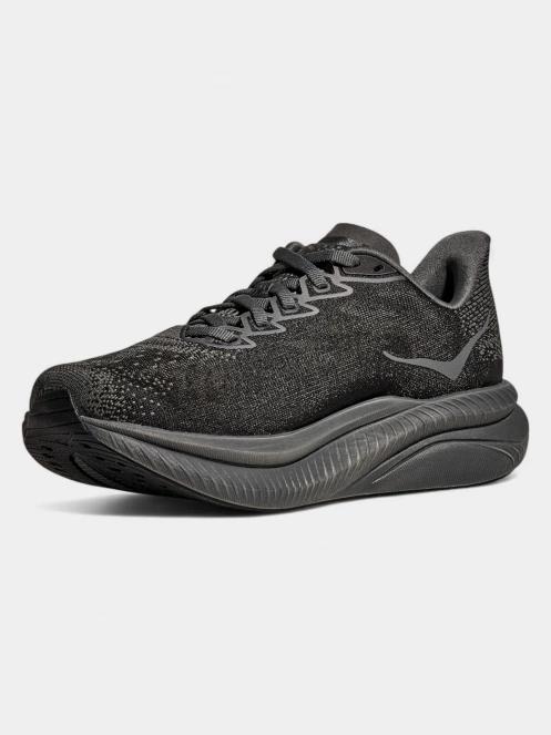 Hoka Mach 6 férfi aszfalt futócipő fekete színben 5