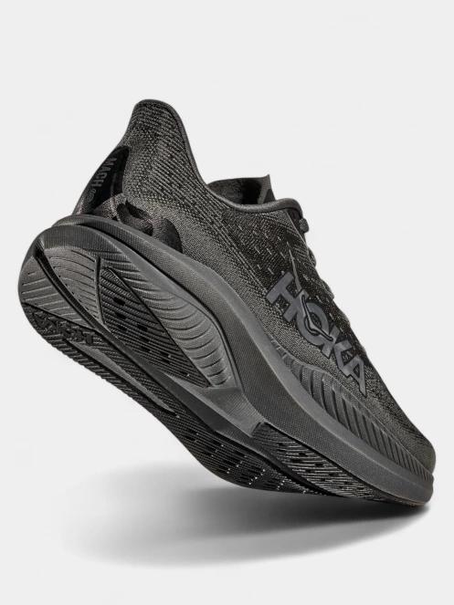 Hoka Mach 6 férfi aszfalt futócipő fekete színben 6