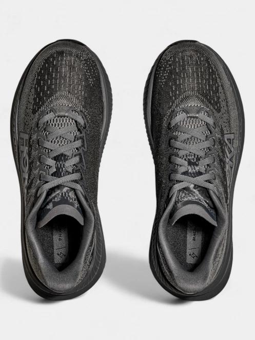 Hoka Mach 6 férfi aszfalt futócipő fekete színben 8