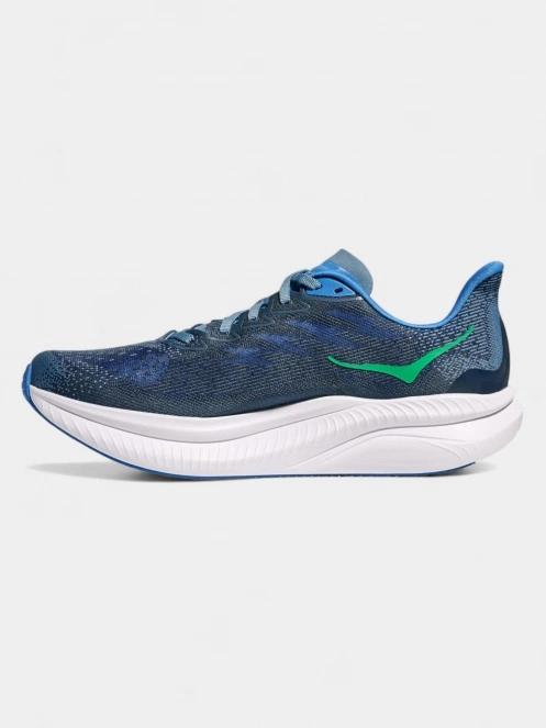 Hoka Mach 6 férfi aszfalt futócipő sötétkék színben 4