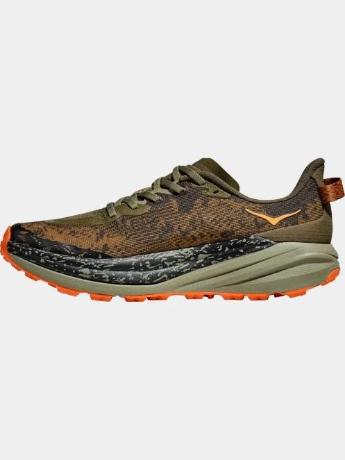 Hoka Speedgoat 6 férfi terepfutó cipő oliva színben 4