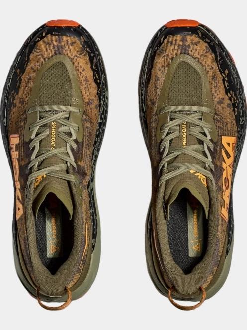 Hoka Speedgoat 6 férfi terepfutó cipő oliva színben 8