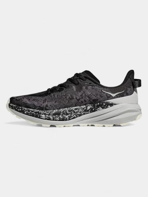 Hoka Speedgoat 6 férfi terepfutó cipő fekete színben 4