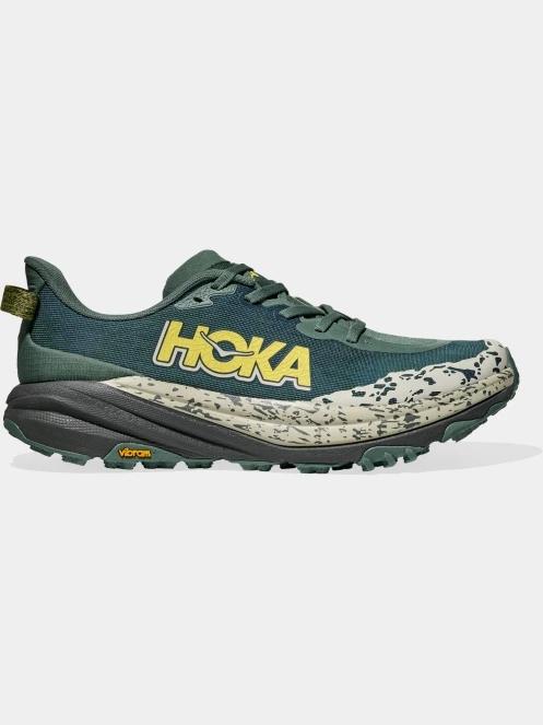 Hoka Speedgoat 6 férfi terepfutó cipő zöld színben 2