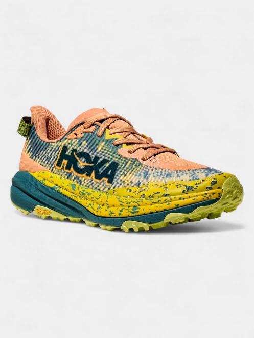 Hoka Speedgoat 6 férfi terepfutó cipő narancssárga színben 2