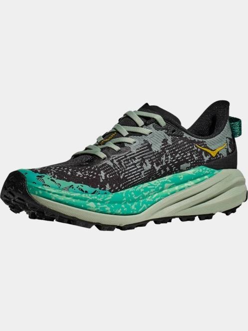 Hoka Speedgoat 6 női terepfutó cipő zöld színben 5