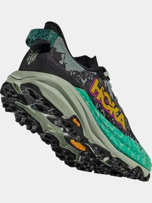 Hoka Speedgoat 6 női terepfutó cipő zöld színben 6