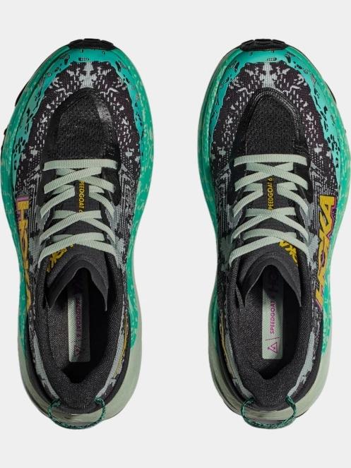 Hoka Speedgoat 6 női terepfutó cipő zöld színben 8