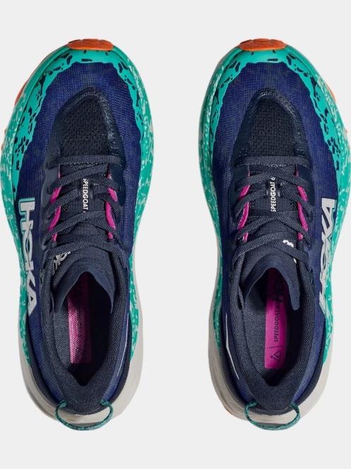 Hoka Speedgoat 6 női terepfutó cipő sötétkék színben 8