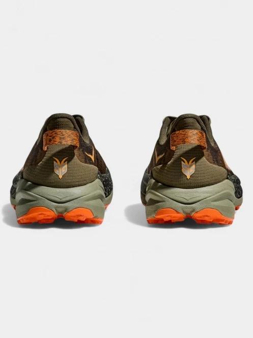 Hoka Speedgoat 6 WIDE férfi terepfutó cipő oliva színben 7