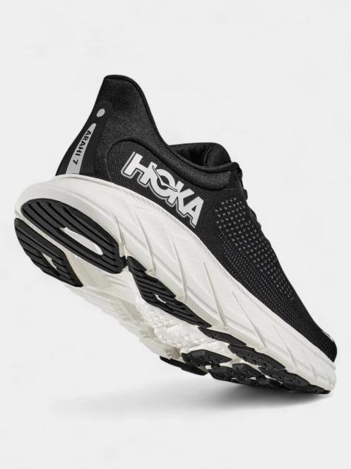 Hoka Arahi 7 WIDE férfi aszfalt futócipő fekete színben 6