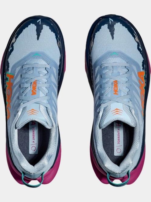 Hoka Torrent 4 női terepfutó cipő világoskék színben 8