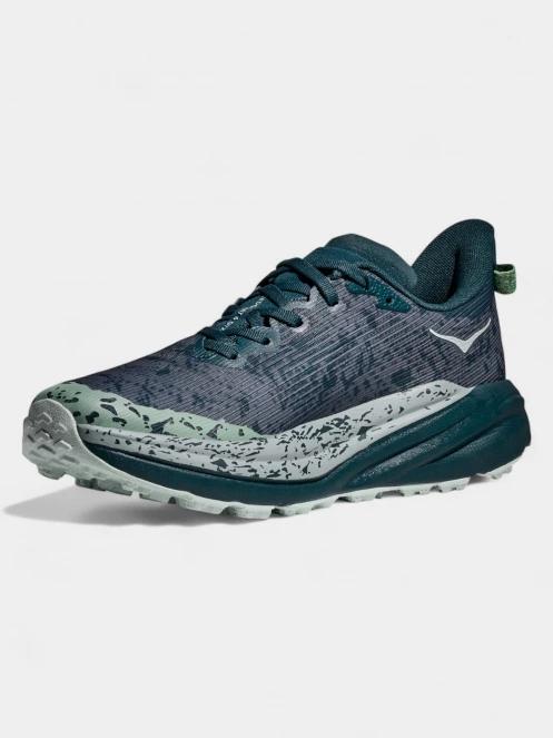 Hoka Speedgoat 6 GTX férfi terepfutó cipő zöld színben 5