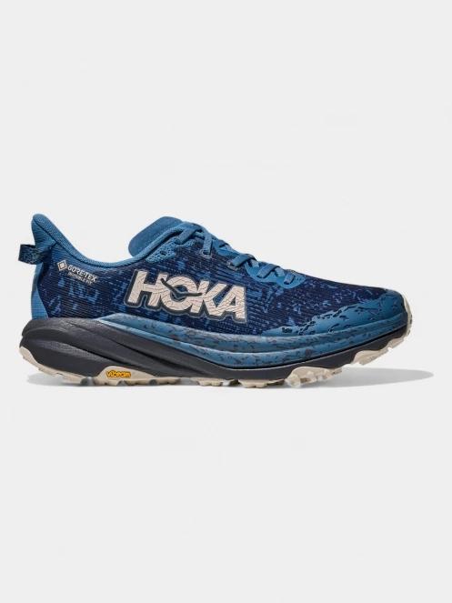 Hoka Speedgoat 6 GTX férfi terepfutó cipő kék színben 3