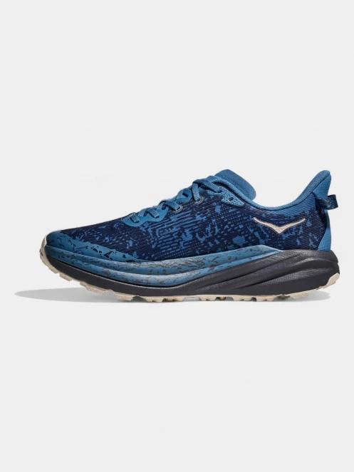 Hoka Speedgoat 6 GTX férfi terepfutó cipő kék színben 4