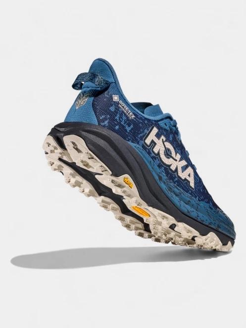 Hoka Speedgoat 6 GTX férfi terepfutó cipő kék színben 6