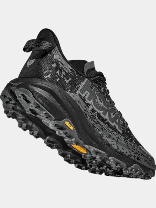 Hoka Speedgoat 6 GTX női terepfutó cipő fekete színben 6
