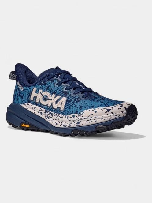 Hoka Speedgoat 6 GTX női terepfutó cipő sötétkék színben 2