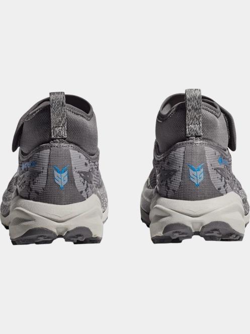 Hoka Speedgoat 6 Mid GTX férfi terepfutó cipő szürke színben 8