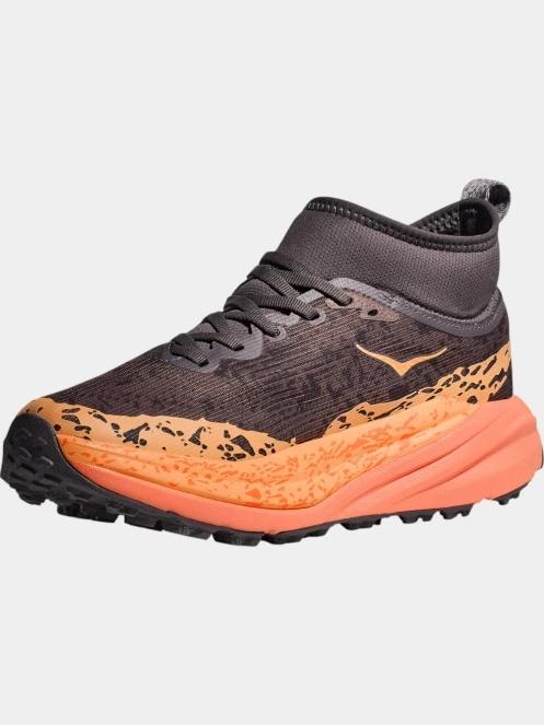 Hoka Speedgoat 6 Mid GTX női terepfutó cipő sötétkék színben 4