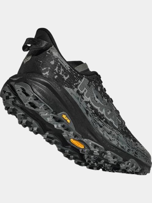 Hoka Speedgoat 6 GTX Wide férfi terepfutó cipő fekete színben 6
