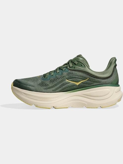 Hoka Bondi 9 férfi terepfutó cipő zöld színben 4