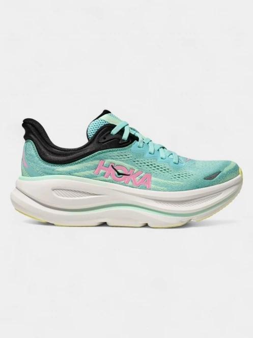 Hoka Bondi 9 női terepfutó cipő világoskék színben 3