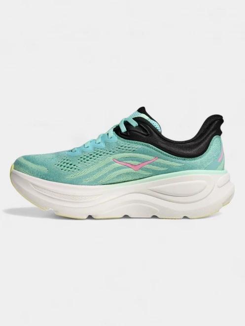 Hoka Bondi 9 női terepfutó cipő világoskék színben 4