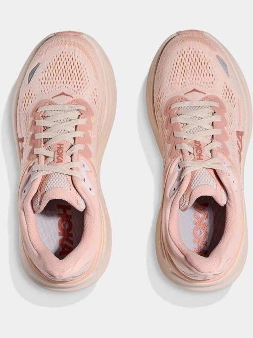 Hoka Bondi 9 női terepfutó cipő rózsaszín színben 8