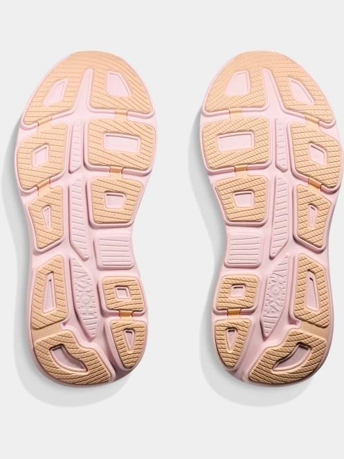 Hoka Bondi 9 női aszfalt futócipő rózsaszín színben 9