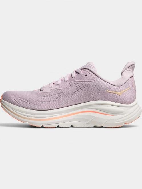 Hoka Clifton 10 női aszfalt futócipő lila színben 3